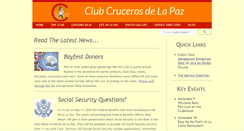 Desktop Screenshot of clubcruceros.net